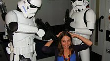 Esme with the Storm Troopers