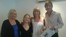 Sara, Producer Megan, Richard and Judy