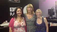 Ruth Jones and Joanna Page from Gavin and Stacey popped into see Sara