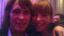 Sara with Mark Owen