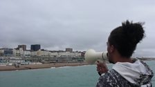 Megaphone Marathon - Day 4 - Brighton