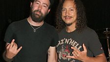 Dan meets Kirk Hammett