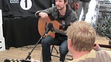 Punk Show favourite Frank Turner gave our competition winners a guitar lesson