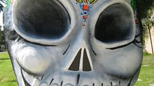 La Dia De Los Muertos Skull