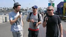 Mike chats to Frank, with Producer Dave in the middle!