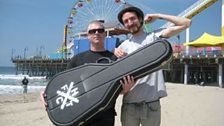 See if you can spot the tattoo on Frank Turner's guns