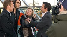 The serious tellynews have a chat with Jennifer Saunders, Russell Brand and Graham Norton