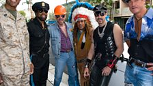 The Village People are staying in our hotel. The real Village People. We don't make this stuff up - here's the proof.