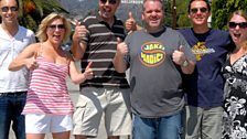 We found the Hollywood sign! See - we really are here...