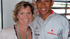 Carrie & Lewis Hamilton