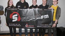 The Storm FM team with Greg