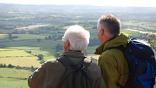 Stunning views over Monmouthshire