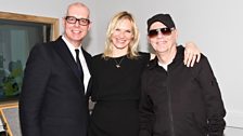 Neil Tennant and Chris Lowe with Jo Whiley.