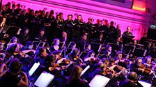 The 鶹Լ Philharmonic Orchestra performed at 鶹Լ MediaCity in Salford with the Pet Shop Boys.