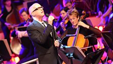 The Pet Shop Boys and the tv Philharmonic Orchestra performed at tv MediaCity in Salford