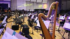 The tv Philharmonic Orchestra performed at tv MediaCity in Salford with the Pet Shop Boys.