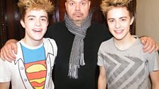 When Dom met...Jedward - 19 Jan 10