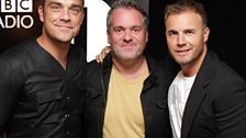 Robbie Williams and Gary Barlow - 26 Aug 2010