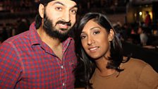 And Tina meets England cricket hero Monty Panesar