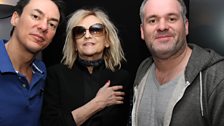 Dave and Chris joined the legend Annie Nightingale