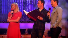 Fearne with Ant and Dec