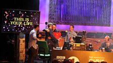 Ant and Dec present Chris with the 'Book of Life'