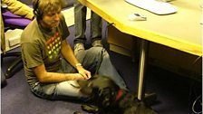 Chappers meets the amazing HypnoDog - Oct 2004