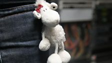 Scott's sheep keyring