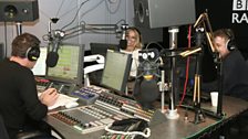 Pamela Anderson visits Radio 1 - 1