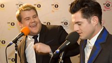 BRITs hosts James Cordon and Matthew Horne