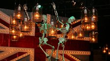 Strange skeletons backstage