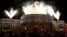 Beccy turns on the Bridgwater Christmas lights - 7