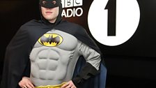 After a hard-days work fighting crime, Chris returns to the studio