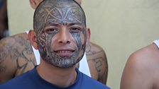 Many prisoners get their first gang tattoos while in prison as teenagers