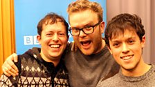 Llyr Gwyn Lewis, Huw Stephens a Rhydian Lewis