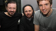 23 September 2011 - Karl Pilkington and Ricky Gervais