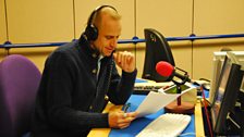 Evan Davis interviews Garry Richardson about the Lion and the Unicorn in the Today studio