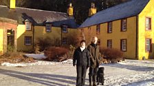 Helen Mark and Hector Maclean at Balnaboth House