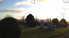 Kirriemuir's Cemetery. Final resting place of J.M.Barrie.