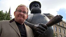 Just Dandy, Ford and Desperate Dan statue