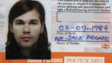 Jack's photocard for that all important public transport discount