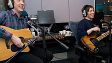 The Wombats opened the Live Lounge for 2008!