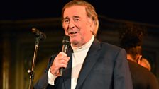 Sir Terry on stage at the Union Chapel