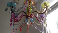 Their fabulous chandelier