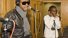 Tinchy Stryder in the Live Lounge - 19 Jan 2009 - 1