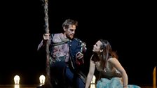 Simon Keenlyside as Prospero and Isabel Leonard as Miranda