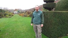 Arley Hall's gardener Gordon Baillie