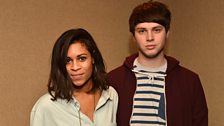 AlunaGeorge in the Live Lounge for Hot for 2013