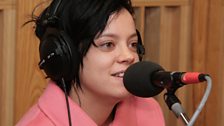 Lily Allen in the Live Lounge - 2 Dec 09 - 7