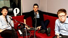 Delphic in the Live Lounge 15 Mar 10 - 1